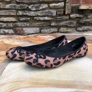 Animal Print Flats